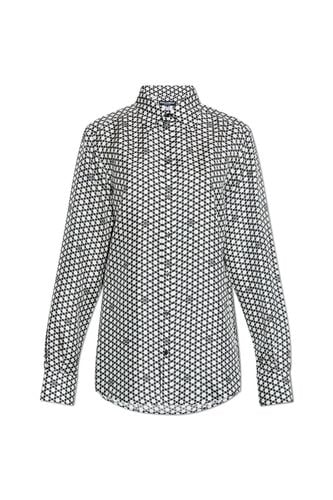 Dg Printed Martini-fit Shirt - Dolce & Gabbana - Modalova