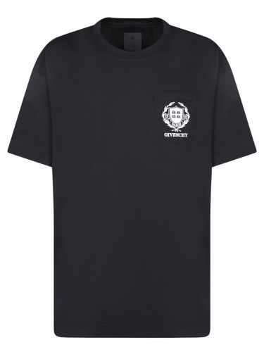 Givenchy Crest Black T-shirt - Givenchy - Modalova