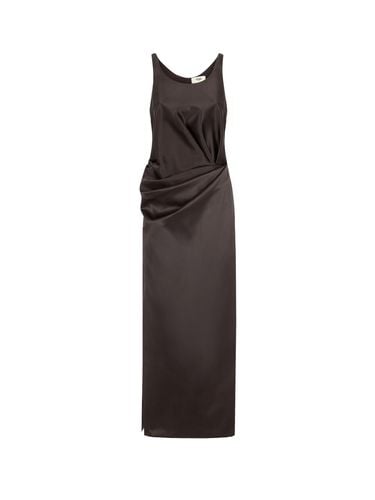 Fendi Duchess Satin Dress - Fendi - Modalova