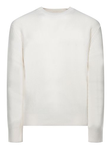 Zegna Cream Cashmere Sweater - Zegna - Modalova