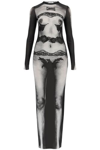 Long Mesh Dress body Lace Mariniã¨re - Jean Paul Gaultier - Modalova