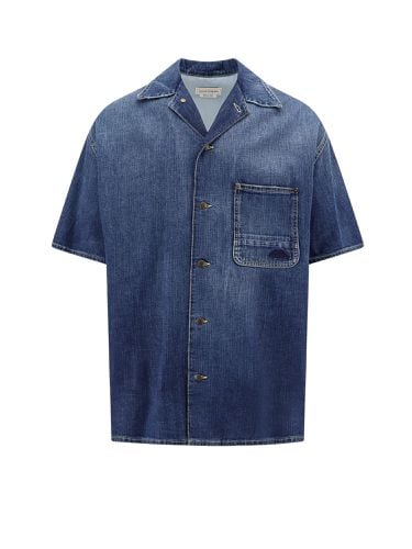 Hawaiian Denim Shirt - Alexander McQueen - Modalova