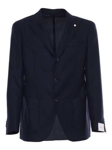 Single-breasted Blazer - Luigi Bianchi Mantova - Modalova