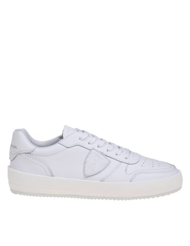 Nice Low Leather Sneakers - Philippe Model - Modalova