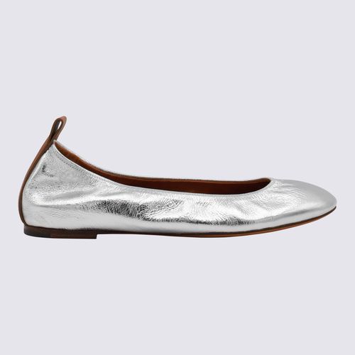 Metal Leather Ballerina Flats - Lanvin - Modalova