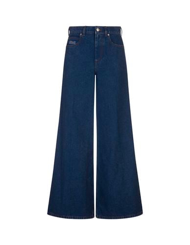 Marni Blue Denim Wide Leg Jeans - Marni - Modalova