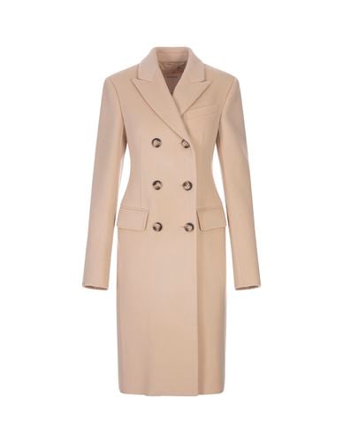 SportMax Beige Morgana Coat - SportMax - Modalova