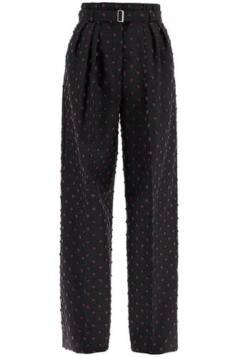 Lanvin Wide Plumetis Trousers - Lanvin - Modalova