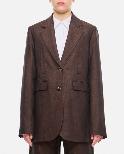 Tailored Single Breasted Jacket - Loewe - Modalova