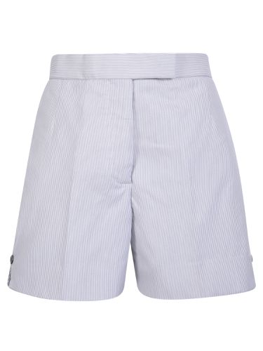 Striped High Waist Shorts - Thom Browne - Modalova