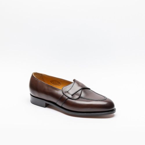 Dark Oak Antique Calf Loafer - Edward Green - Modalova