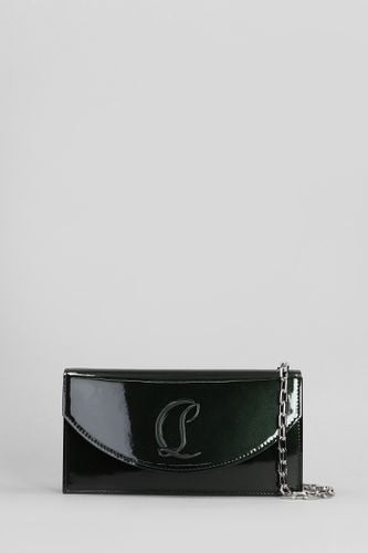 Loubi54 Clutch In Green Leather - Christian Louboutin - Modalova