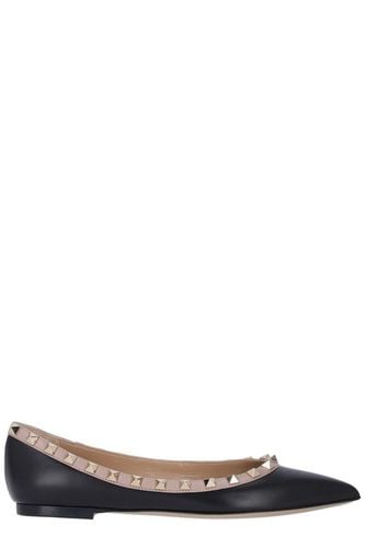 Garavani Rockstud Slip-on Ballerine Shoes - Valentino Garavani - Modalova