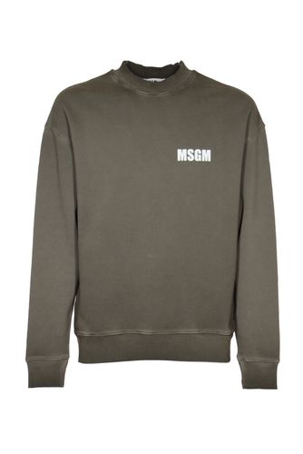 MSGM Never Look Back Sweatshirt - MSGM - Modalova