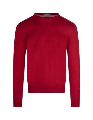 Silk And Cashmere Argentina Pullover - Fedeli - Modalova