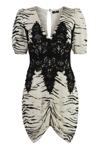 Elisabetta Franchi Printed Dress - Elisabetta Franchi - Modalova