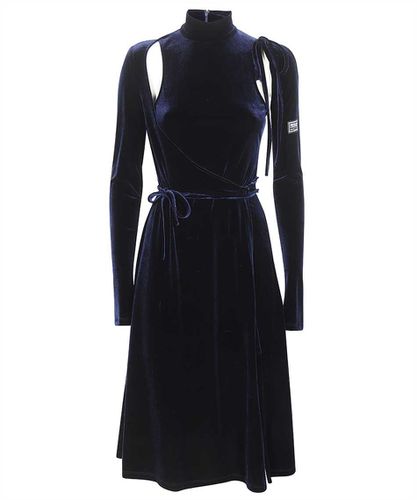 Versace Jeans Couture Velvet Dress - Versace Jeans Couture - Modalova