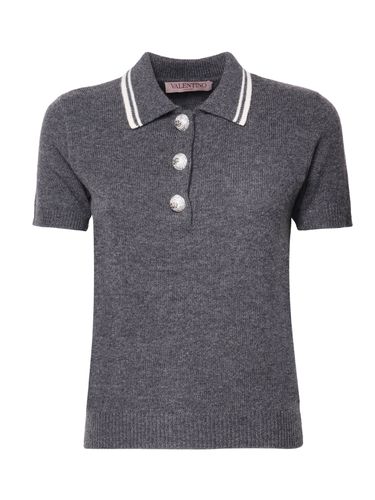 Valentino Garavani Knit Polo - Valentino Garavani - Modalova