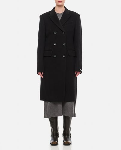 Morgana Double Breasted Coat - SportMax - Modalova