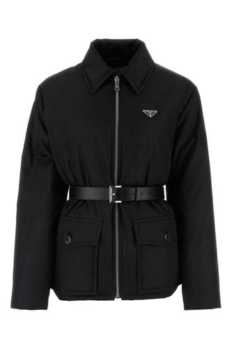 Prada Black Nylon Down Jacket - Prada - Modalova