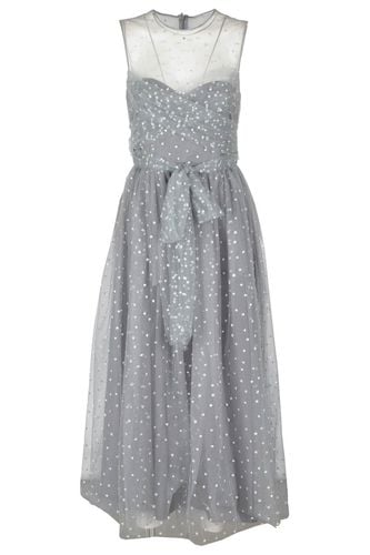 Redvalentino Glitter Sleeveless Midi Dress - RED Valentino - Modalova