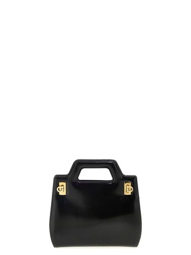 Ferragamo w Cashmere Mini Handbag - Ferragamo - Modalova