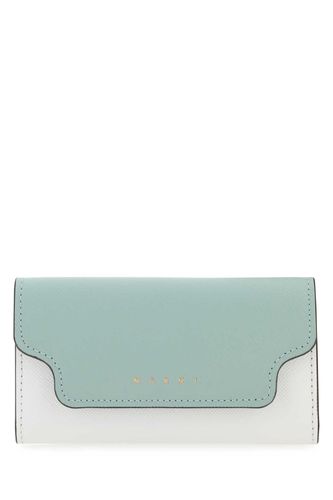 Two-tone Leather Key Chain Cas - Marni - Modalova