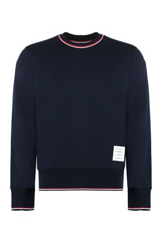 Cotton Crew-neck Sweatshirt - Thom Browne - Modalova