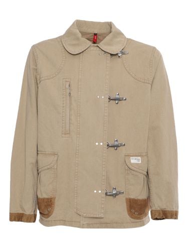 Fay Beige Peacoat Archive - Fay - Modalova