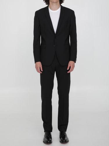 Tonello Black Stretch Wool Suit - Tonello - Modalova