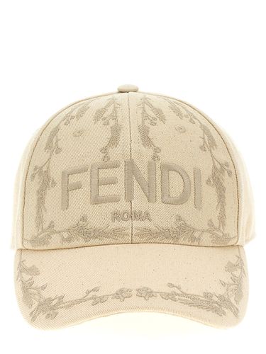 Fendi Roma Baseball Cap - Fendi - Modalova