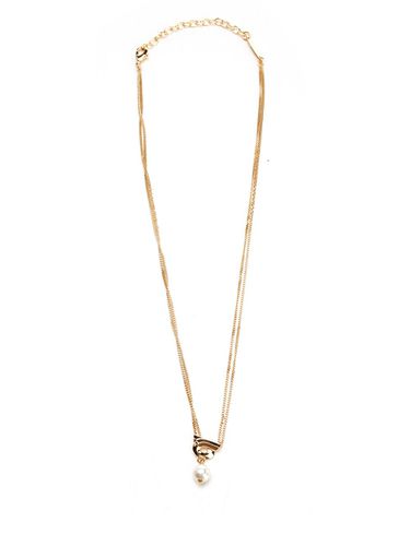 Ferragamo Gancini Pendant Necklace - Ferragamo - Modalova