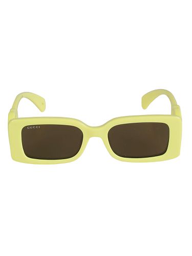 Rectangle Thick Sunglasses - Gucci Eyewear - Modalova