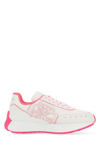 Two-tone Leather Sprint Runner Sneakers - Alexander McQueen - Modalova