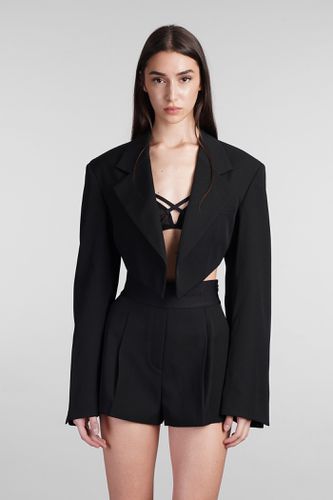 Alexander Wang Blazer In Black Wool - Alexander Wang - Modalova