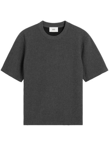 Boxy Luxury Jersey Tshirt - Ami Alexandre Mattiussi - Modalova