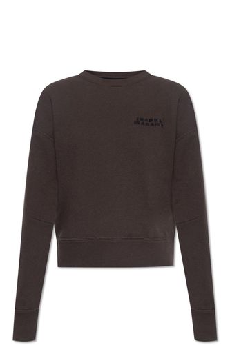 Logo Embroidered Crewneck Sweatshirt - Isabel Marant - Modalova