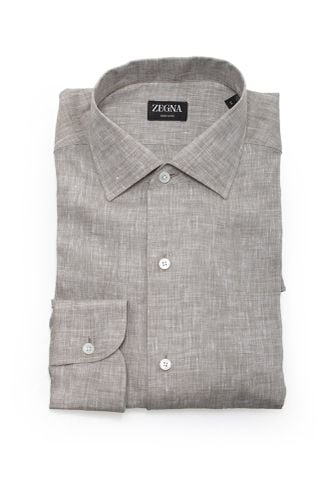 Zegna Shirts Green - Zegna - Modalova