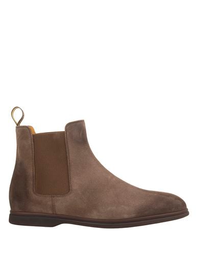 Light Suede Beatles Style Ankle Boots - Doucal's - Modalova