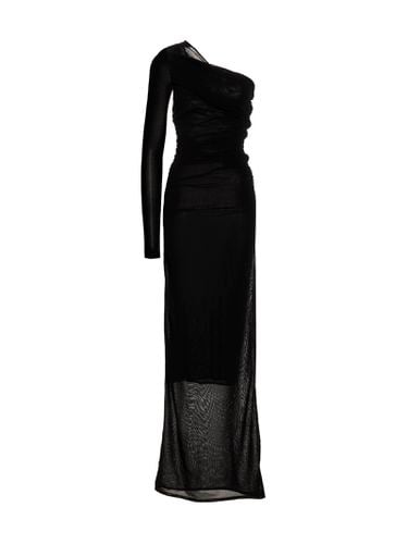 Saint Laurent One-sleeve Long Dress - Saint Laurent - Modalova