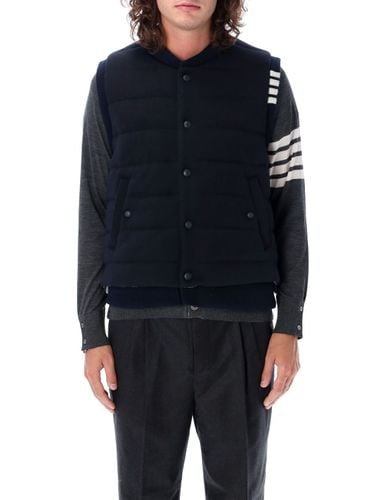 Thom Browne Reversible Merino Vest - Thom Browne - Modalova