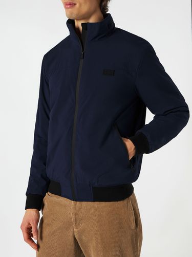 Man Bomber Jacket With Sherpa Lining - MC2 Saint Barth - Modalova