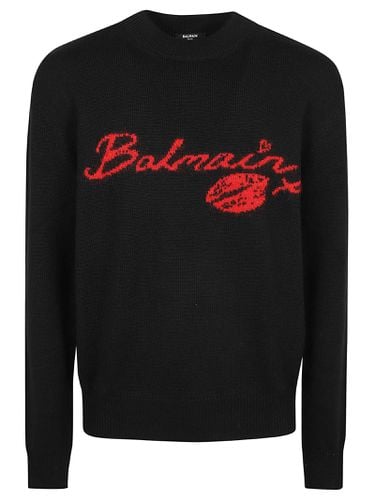 Balmain Kiss Sweater - Balmain - Modalova