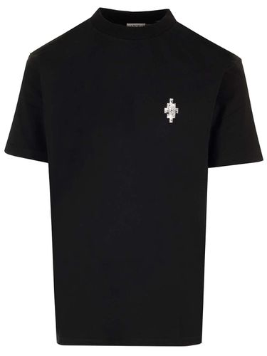 Crewneck Short-sleeved T-shirt - Marcelo Burlon - Modalova