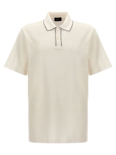 Brioni Logo Embroidery Polo Shirt - Brioni - Modalova