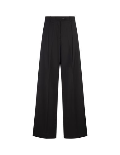 SportMax Black Vela Trousers - SportMax - Modalova