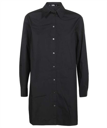 Karl Lagerfeld Long Cotton Shirt - Karl Lagerfeld - Modalova