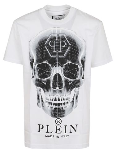 T-shirt Round Neck Ss Skull - Philipp Plein - Modalova