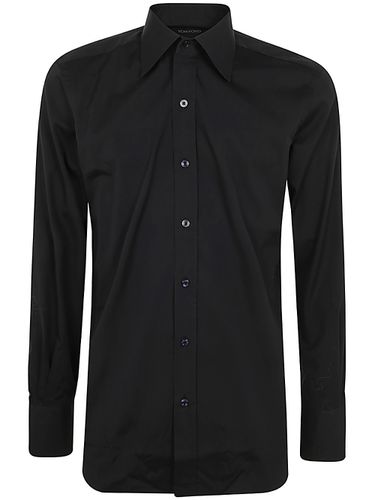 Stretch Poplin Classic Fit Shirt - Tom Ford - Modalova