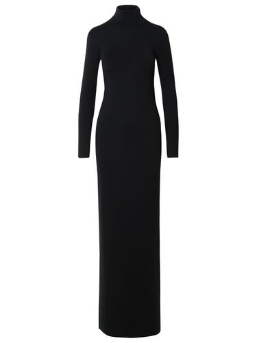 Saint Laurent Long Dress In Wool - Saint Laurent - Modalova